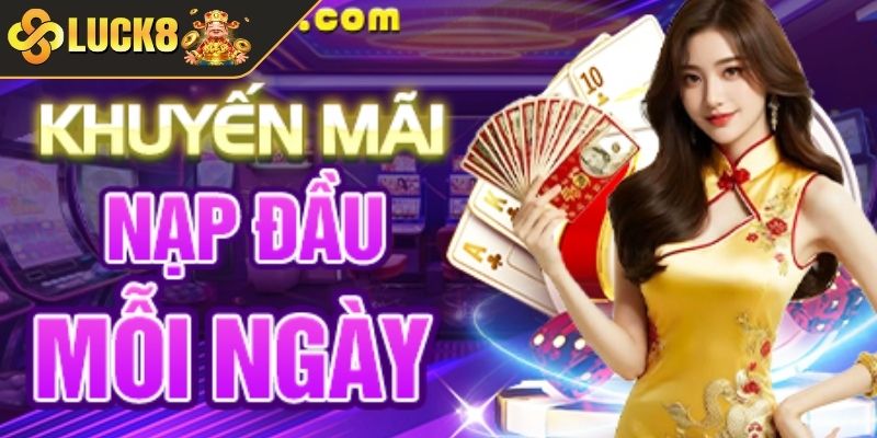 Khuyến mãi nạp đầu đăng nhập mỗi ngày