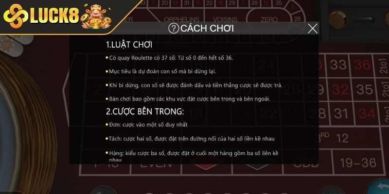 Cập nhật xu hướng quay Roulette