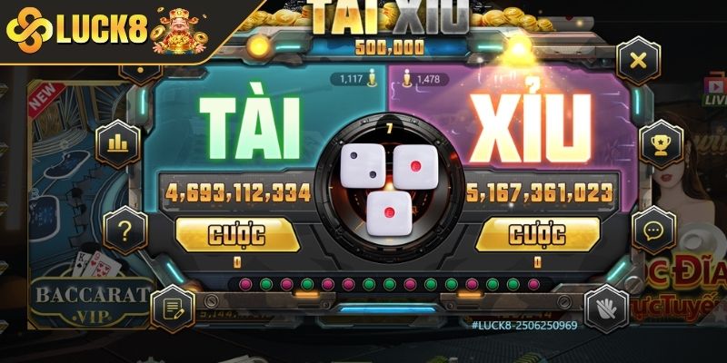 Bí quyết chơi Tài xỉu Luck8